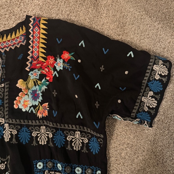 Johnny Was embroidered tunic - Picture 4 of 9